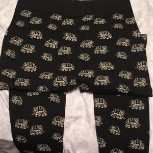 Fleece lined leggings